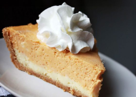 Marvin’s Double Layer Pumpkin Cheesecake