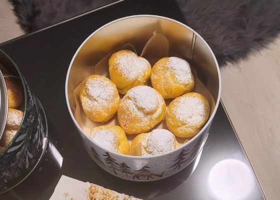 Rebecca’s Coconut Cream Pie Puffs