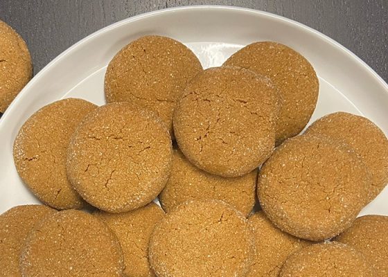 Victoria’s Grandma’s Ginger Molasses Cookies