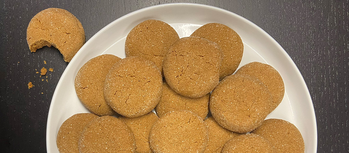 Victoria’s Grandma’s Ginger Molasses Cookies